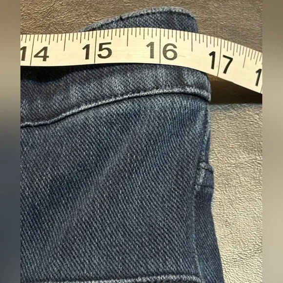 SPANX High Rise Dark Indigo Women's Cotton blend Jeans/Jeggings. Size XL - Picture 8 of 12